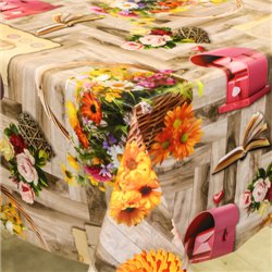 Клеенка 1,40*20м рулон фотопечать 3-х шаровая 288A