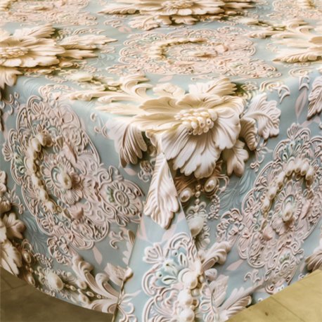 Клейонка 1,40*20м рулон фотодрук 3-х шарова 381A