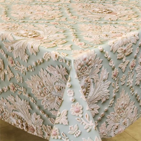 Клейонка 1,40*20м рулон фотодрук 3-х шарова 385A