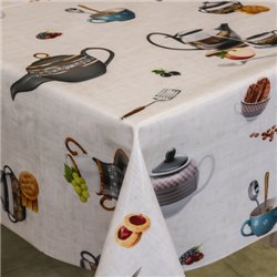 Клейонка 1,40*20м рулон фотодрук 3-х шарова 399C