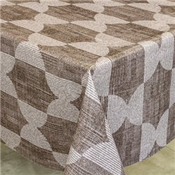 Клейонка 1,40*20м рулон фотодрук 3-х шарова 555A