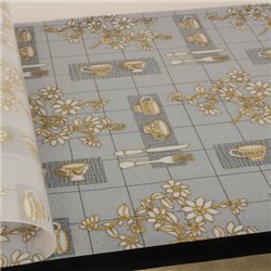 Клейонка 0,8мм-0,6м*20м силікон Лазер 6096