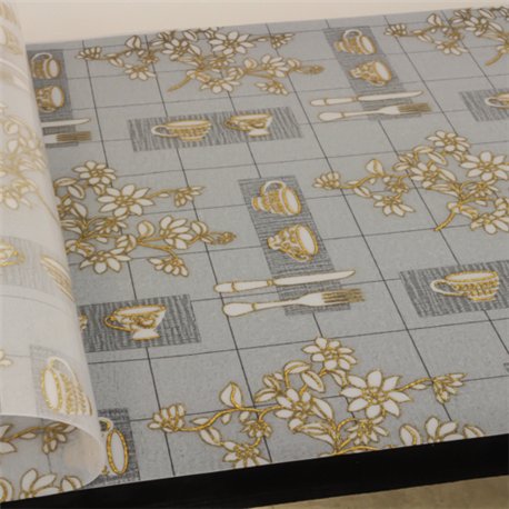 Клеенка 0,8мм-0,8м*20м силикон Лазер 6096