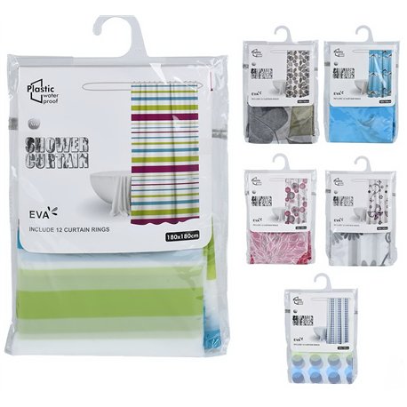 Штора 60086 силикон 180х180