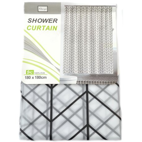 Штора 60086 силикон 180х180