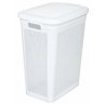 Корзина для білизни TP-838 SOLARO з бічним відкриттям 29х41,5х51см білий