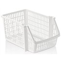 Корзина в холодильник TP-816 VETRA широкая белая 26х21х13см