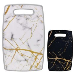 Обробна дошка R10002-S мармур 30х20см чорний