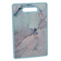 Разделочная доска R93010 мрамор 30х20см голубой