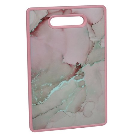 Обробна дошка R93010 мармур 30х20см рожевий