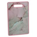 Разделочная доска R93010 мрамор 30х20см розовый