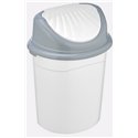 Відро для сміття 4151 03 Shell 13л 29х23,5х42,5см біло-сірий