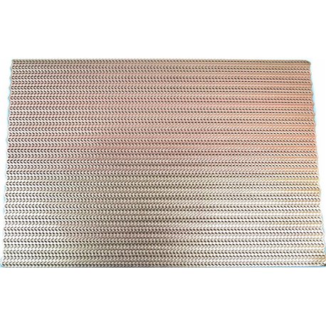 Термосалфетка косичка 45х30 набор 12шт G-15 бронза