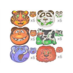 Термосалфетка R29840 детская 30х30 набор 6шт цена за упаковку