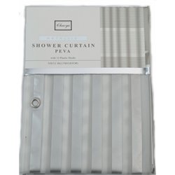 Штора SC12-2 силікон 178х183 срібло Полоса