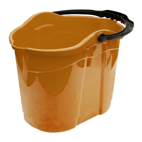 Ведро под швабру 14л овал ПГ-1088 бежевый