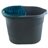 Відро під швабру з насадкою 14л М металік