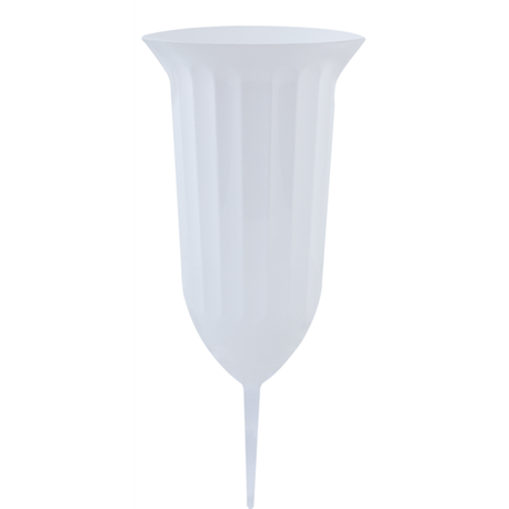 Ваза для квітів Флора зі штирем d16 білий