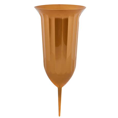 Ваза для квітів Флора зі штирем d16 бронза