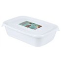 Контейнер для холодца 1,0л прямоугольный ПБ-284 22,5х15х5,5см белый