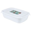 Контейнер для холодца 1,5л прямоугольный ПБ-291 22,5х15х8см белый