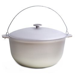 Казан алюмінієвий туристичний 24л з кришкою та дужкою D1124