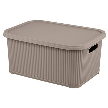 Кошик Nostalgia  6л з кришкою N374 бежевий