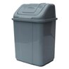 Ведро для мусора Пагро 10л металлик