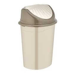 Відро для сміття 4151 02 Shell 4л 19х15,5х27см кремовий