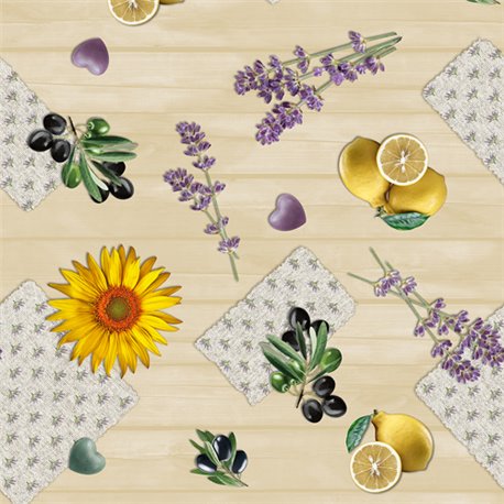 Клейонка 1,40*20м рулон Dekorama 235A