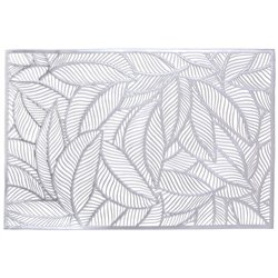 Термосалфетка веточки 45х30 набор 12шт G-14 серебро