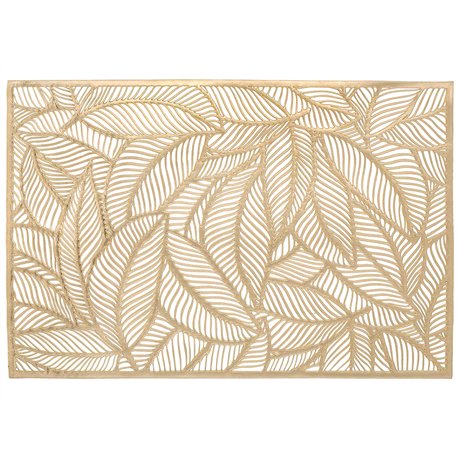 Термосерветка гілочки 45х30 набір 12шт G-14 золото