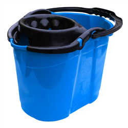 Відро під швабру з насадкою 14л овал ПГ-1089 блакитний