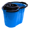 Ведро под швабру с насадкой 14л овал ПГ-1089 голубой