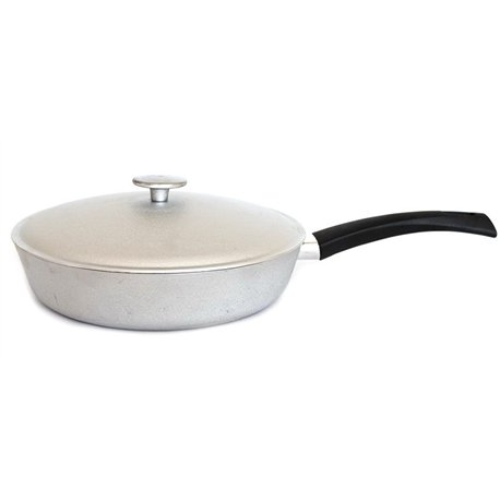 Сковорода алюминиевая с крышкой D50241  22х5,4см