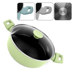 Каструля 10372-24S лита мармур Megastone 24х7,3см