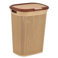 Корзина для білизни LA-160 євров'язка 45л бежевий