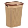 Корзина для белья LA-160 евровязка 45л бежевый