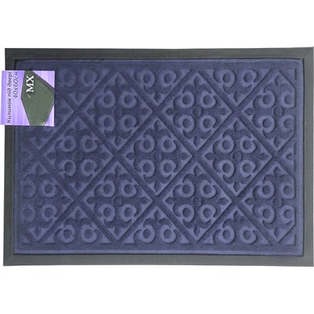 Коврик с кантом однотонный 45x75 прямоугольный