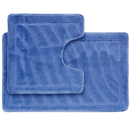 Коврик 2-й 60х100 турция голубой