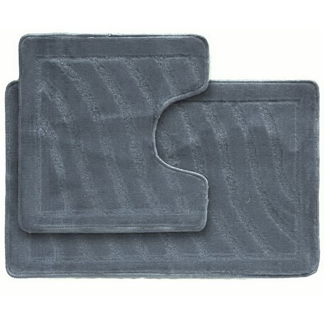 Килимок 2-й 60х100 турция сірий темний