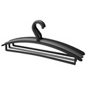 Вішалка плечики 70757 чорні