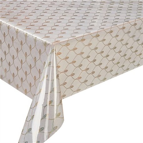 Клейонка м'яке скло 1,37*20м рулон Laser голограма MA-2922