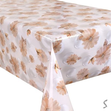 Клеенка Glossy 1,37*20м рулон 3-х шаровая на тканевой основе MA-4528