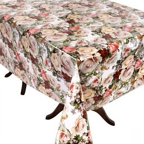 Клейонка France 1,40*30м рулон силікон MA-4458