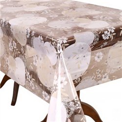 Клеенка France 1,40*30м рулон силикон MA-5509