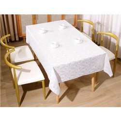 Клейонка 1,37*20м рулон LACE Ажур MA-5738 біла