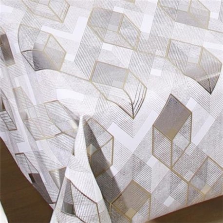 Клеенка 1,40*20м рулон 3-х шаровая на тканевой основе Prime MA-5762