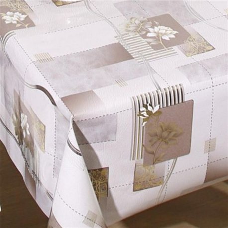 Клеенка 1,40*20м рулон 3-х шаровая на тканевой основе Prime MA-5765