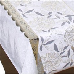 Клеенка 1,40*20м рулон 3-х шаровая на тканевой основе Prime MA-5769